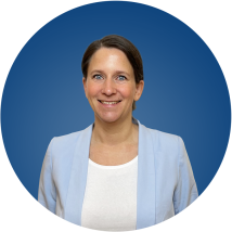 Ein Business Profilbild einer Mitarbeiterin