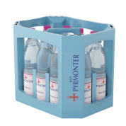Getränkekiste mit Bad Pyrmonter Mineralwasser Naturell in PET.
