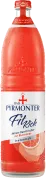 Eine Flaschenabbildung von Bad Pyrmonter Fit Kick Blutorange.