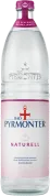 Eine Flaschenabbildung von Bad Pyrmonter Mineralwasser Naturell Glas.