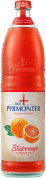 Eine Flaschenabbildung von Bad Pyrmonter Premium Limonade Blutorange.
