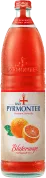 Eine Flaschenabbildung von Bad Pyrmonter Premium Limonade Blutorange.