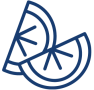 Ein Icon zweier Zitronen