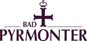 Das Bad Pyrmonter Logo in Schwarz
