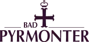 Das Bad Pyrmonter Logo in Schwarz